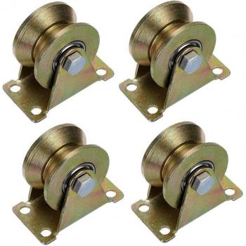 2 Inch V-Groove Sliding Door Roller Set