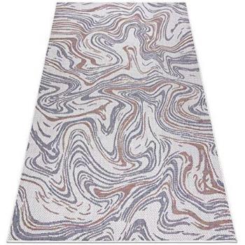 SISAL SION Waves 2836 Multicolour Flat Woven Carpet 180x270 cm