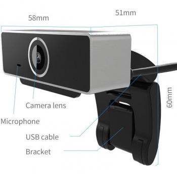 Camara Web 1080P Plug & Play Studio