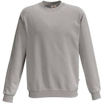 Sweatshirt HAKRO Premium 471 – grau meliert, Größe L
