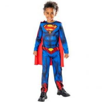 Disfraz Superman amigable con el medio ambiente 9-10 años (134-140 cm)
