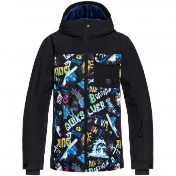 Veste Quiksilver Garçon Black_A Night At the Mountain L