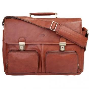Piké Aktentasche, Leder für Damen und Herren, Made in Italy