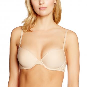 Palmers Micro Fine Push-up BH mit Reifen, Beige (Skin 204), 85C