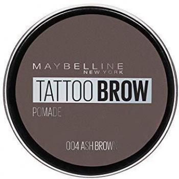Maybelline New York Tattoo Brow Gel-Pomade, Farbton 04 Ash Brown, 4 ml