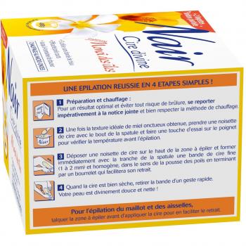 Nair, Cire Divine Monoï des îles 400 g + lingettes gommage corps Linéance