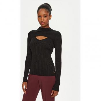 ARTIGLI Eleganter Pullover ACMA000070 Schwarz Slim Fit