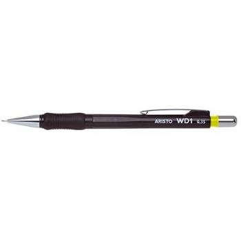 10 x Aristo WD1 Feinminenstift 0,35mm schwarz
