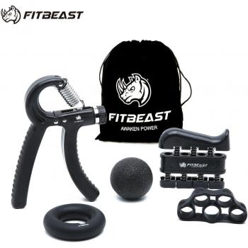 FitBeast Hand Grips Strengthener Wrist Grip Workout Set-5 Pack, Finger Exerciser