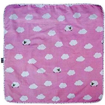 Zwei‑seitige Decke „Kleine Wolke Rosa“ – Superweich & 100 % Baumwolle