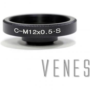Kit Lente CS/C a M12 con Soporte de Aluminio