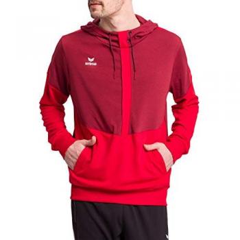 ERIMA Herren Squad Kapuzensweat Rot L