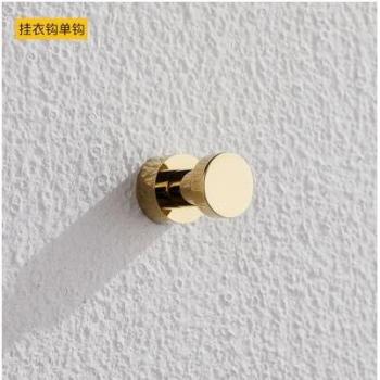 Perchero de pared con gancho dorado de doble cabeza wx7271550