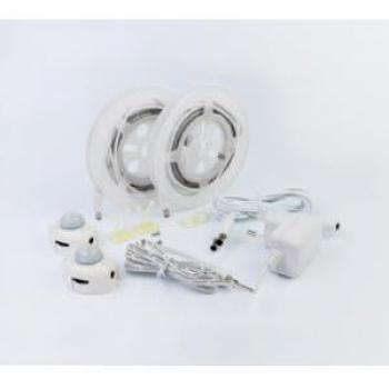 STRISCE LED 2x1,2 mt. CON SENSORE E TIMER