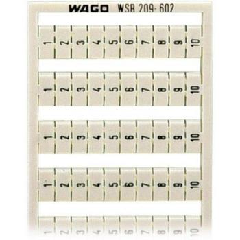 5x Wago WSB-Bezeichnungssystem, Elektronikzubehör + Gehäuse, Weiss