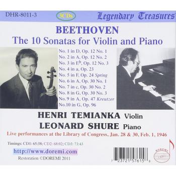 Beethoven: 10 Sonatas for Violin and Piano