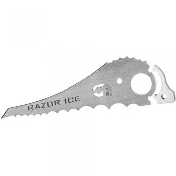 Lame Piolet Grivel Razor Ice Vario Argentée et Gris
