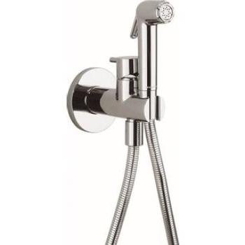 Support de douchette en chrome Crosswater Kai