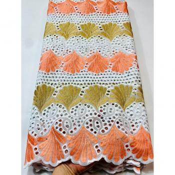 Cotton Lace Swiss Voile Fabric for Party Dresses VSH072