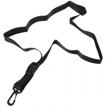 Saxophone and Clarinet Single-Shoulder Neck Strap – IRIN Black Nylon
