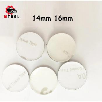 Fiat Crystal Key Shell Stickers