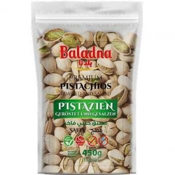Pistazien „Baladna“ – 450 g, geschmackvoll geröstet und gesalzen