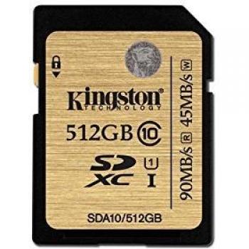 Kingston Scheda di Memoria SD UHS‑1 512 GB Nero