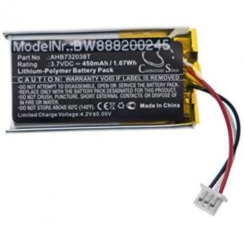 Batterie de secours pour casque Sennheiser Impact 5033‑5065 – 450 mAh, 3,7 V Li‑Polymer