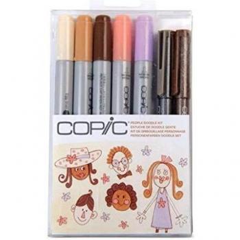 COPIC Marker ciao, 7er Set Doodle People Kit