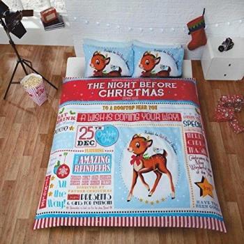 Yuletide Crimson Comfort King-Size Duvet Bundle
