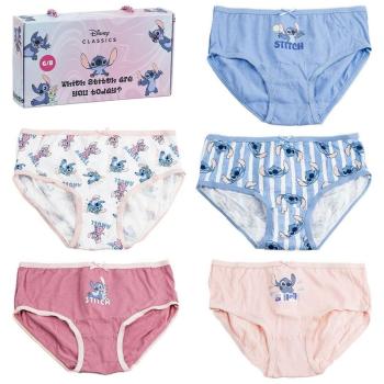 Braguitas Disney Stitch 5 Unidades – Confort y Estilo en Algodón
