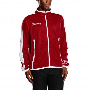 Spalding Performance‑Jacke Evolution – Rot/Weiß, Größe XXS