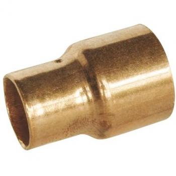 Manchon de réduction cuivre à souder Ø22‑Ø16, kit 2 pièces – Somatherm