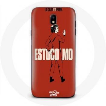 Custodia Stilosa Samsung Galaxy J7 2017 Edge “La Casa de Papel” Estocolmo