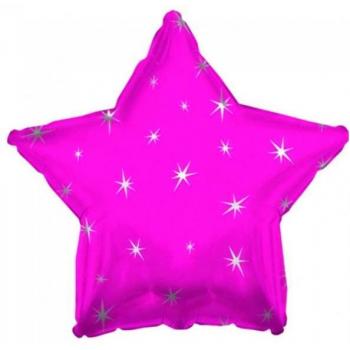 Creative Party Hot Pink Star Balloon