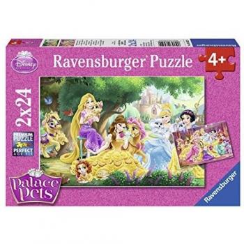 Kinderpuzzle „Freundinnen der Prinzessinnen“ – 2x12 Teile Disney
