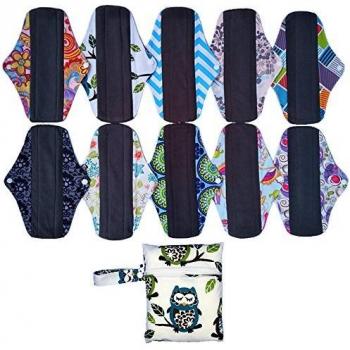 Anthrazit Bambus‑Wasserfestes Set (10