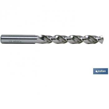 Broca HSS-Co 6 mm para metal