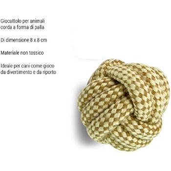 Palla A Forma Di Corda per Cani 8x8 cm