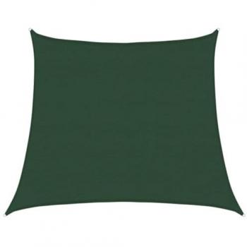 Dark Green HDPE Sunshade Sail 160 g/m² 4/5x4 m