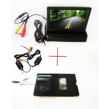 Wireless WIFI Backup Camera with 4.3 Inch Monitor for Land Rover Discovery 3/4 and Range Rover Sport