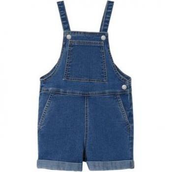 Salopette Fille Denim Bleu Clair