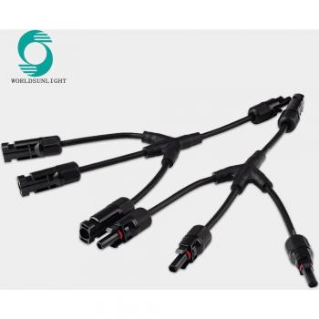 Worldsunlight 30A 1000V MC4 Y Branch Connector