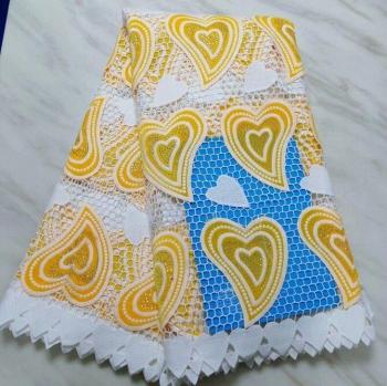 High-Grade Milk Fiber Lace Fabric for Dresses