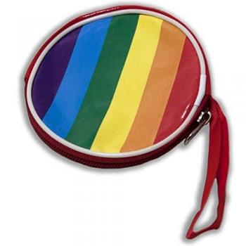 LGBT-Flagge Runde Geldtasche