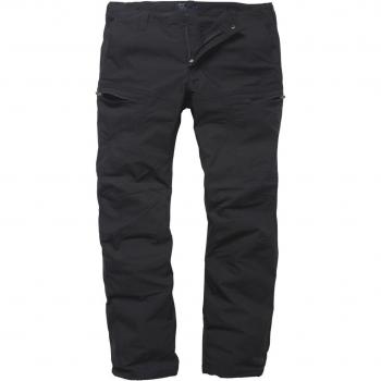 Vintage Industries Kenny Stoffhose – Schwarz, Größe 33