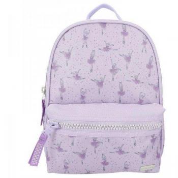 Sac à dos violet motif ballerine
