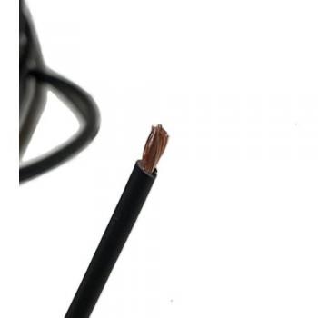 Batteriekabel 4 mm² H07V-K PVC Schwarz 1m
