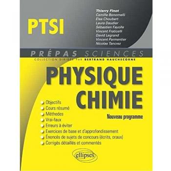 Thierry Finot Physique Chimie Ptsi Programme 2013