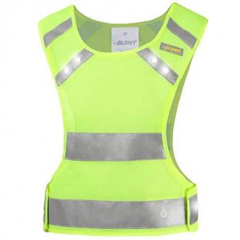 Gilet Lumière LED Haute Visibilité XL